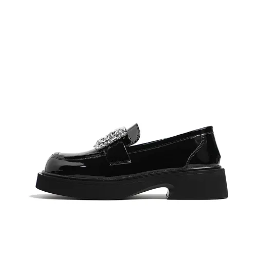 MIS. DANNY Лоферы Черные Женские