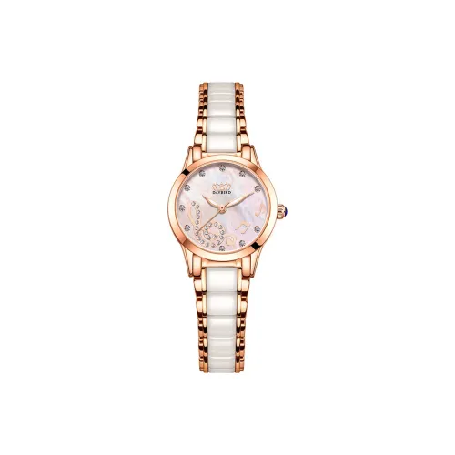 DAYBIRD Кварцевый механизм Женские часы 28 мм Жемчужная раковина Цвет