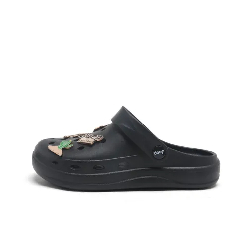 JEEP Сабо Черный Унисекс