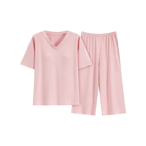 Mulong Family Пижамный комплект Женские Розовый