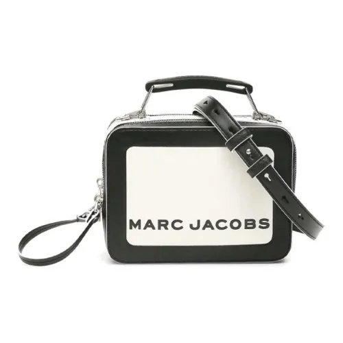 MARC JACOBS Кожа Коробка Сумка Сумка Сумка через плечо Сумка через плечо Унисекс Черный Белый