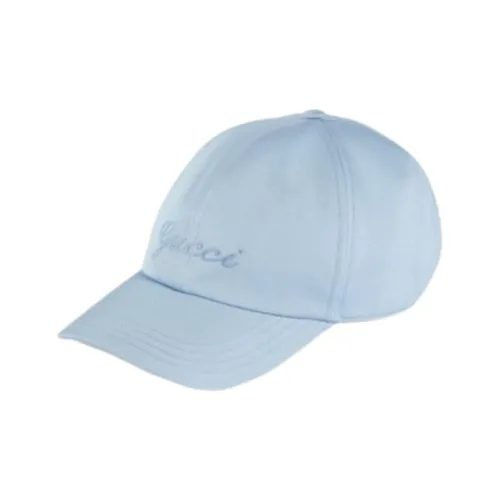 GUCCI Хлопковые кепки Мужские Синие