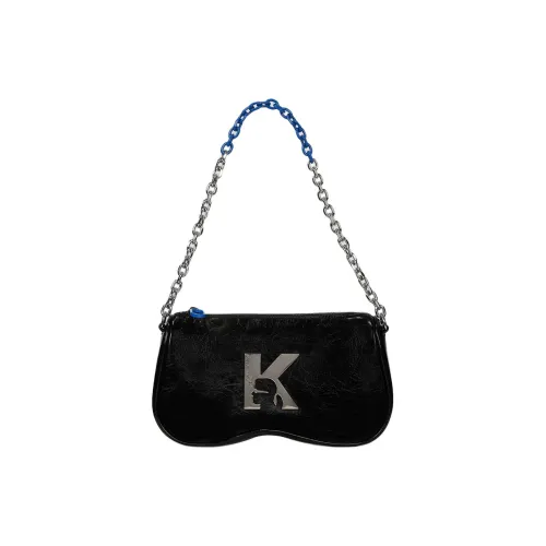 Сумка из полиуретана Karl Lagerfeld сумка через плечо женская черная