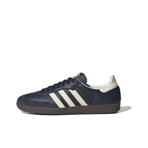 Adidas Originals SAMBA OG Немецкая армейская обувь Низкий топ Темно-синий Унисекс