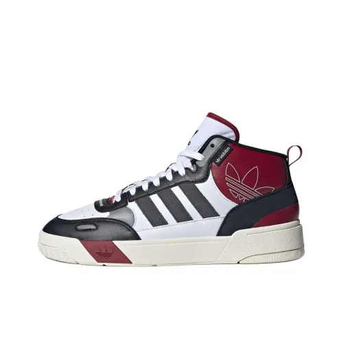 Adidas Originals Post Up Скейтборд Кроссовки MID Топ Красный Черный Белый Унисекс