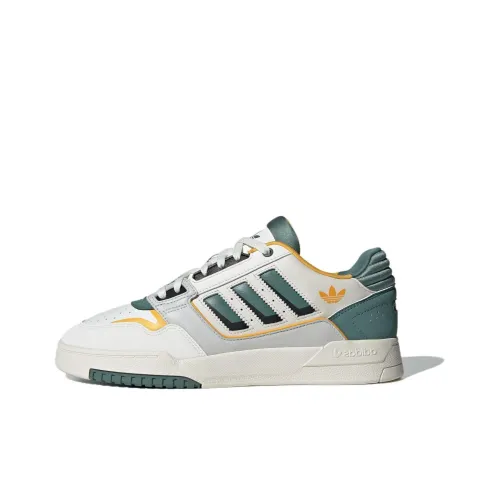 Adidas Originals Drop Step 2,0 LOW 2,0 Устойчивые к истиранию Низкие Кроссовки для скейтбординга Унисекс Белый Зеленый