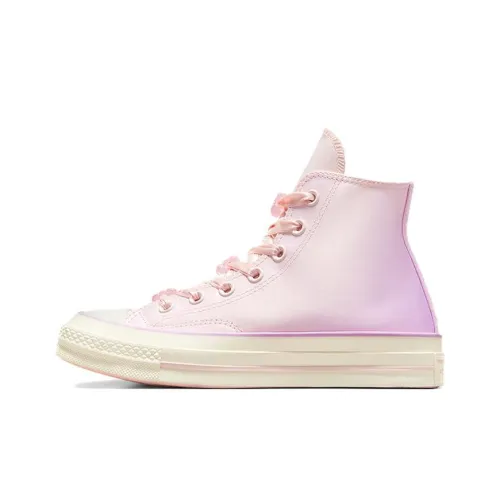 Converse Chuck 70 Кеды Высокие Вишневый Цветок Розовые Женские