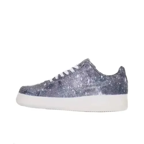 Nike Air Force 1 Slip Resistant Водонепроницаемый Низкий Топ Скейтборд Кроссовки Унисекс Белый