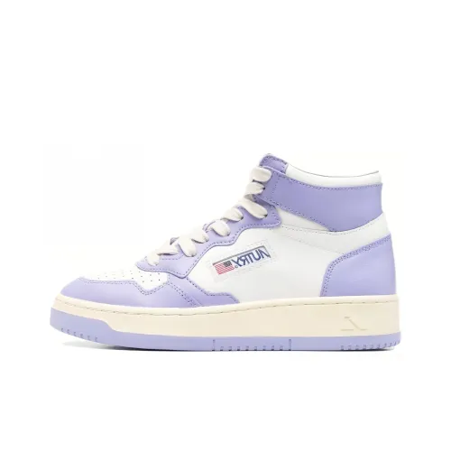 AUTRY Высокие кроссовки для скейтбординга женские фиолетовые