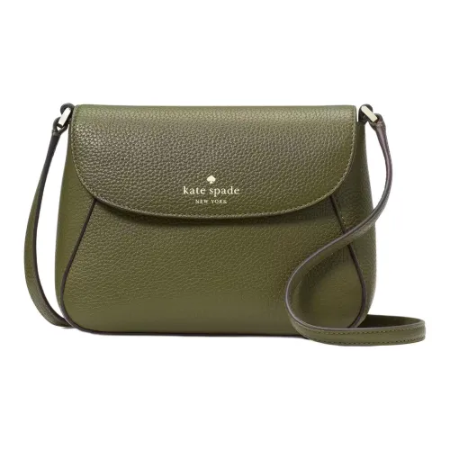 Kate Spade Litchi Grain Кожа Сумка через плечо Мини Женская Волшебная Зеленая