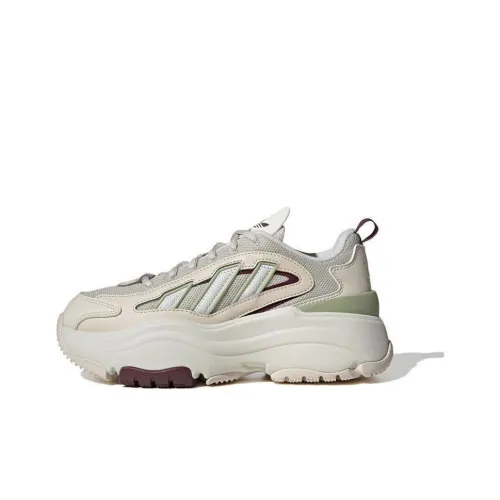 Adidas Originals OZGAIA Амортизирующие шоки противоскользящие дышащие низкий топ повседневная обувь женский бежевый