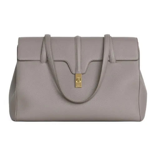 CELINE 16 Коровья кожа Сумка на плечо Briefcase Сумка Большая Женская Pebble