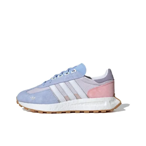 Adidas Originals Retropy E5 Boost Амортизация Износостойкий Низкий Топ Повседневная Обувь Женская Розовый Фиолетовый