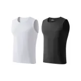 [Ледяной шелк сетка] Белый + Черный