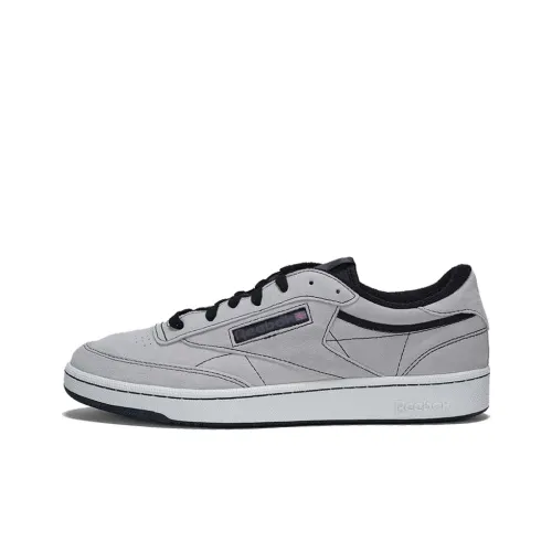 Reebok совместный Club C Low Top Скейтборд Кроссовки Унисекс Серый