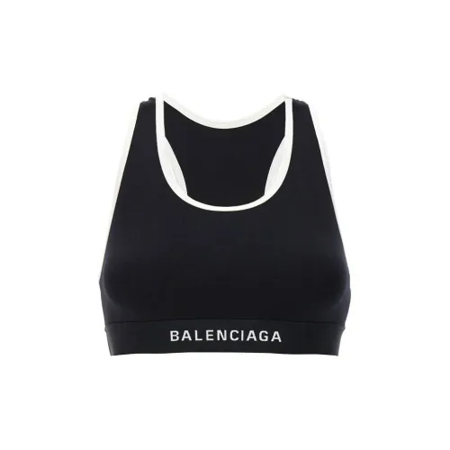 BALENCIAGA Черные Женские Бюстгальтеры