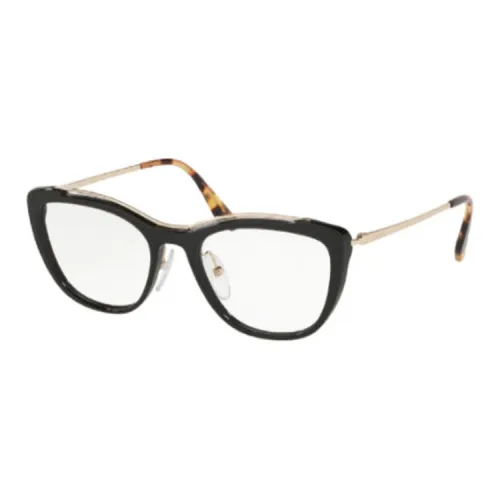 PRADA Оправа для очков "Кошачий глаз" Женская Черная