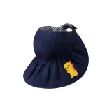 Темно-синий маленький динозавр