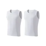 [Ледяной шелк сетка] Белый + Белый