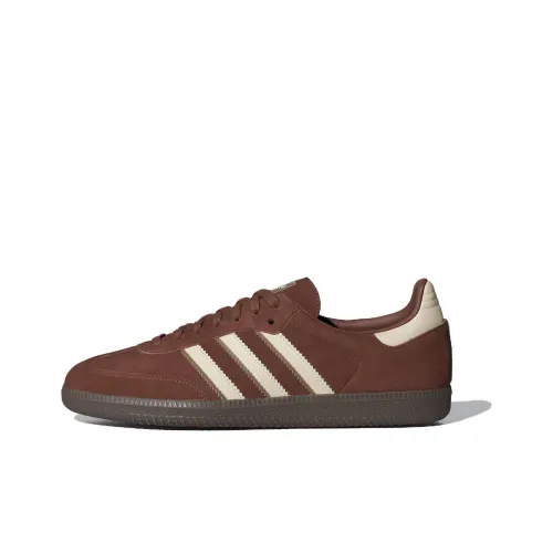 Adidas Originals SAMBA OG Устойчивые к истиранию низкие скейтборд-кроссовки унисекс умбра