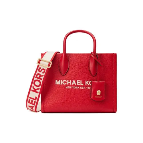 MICHAEL KORS Mirella Кожа Сумка Тоут Сумка Сумка через плечо Маленькая Женская Красная