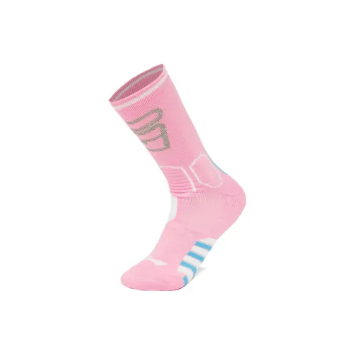 LINING 1 Pack Neon Soft Pink Мужские баскетбольные носки