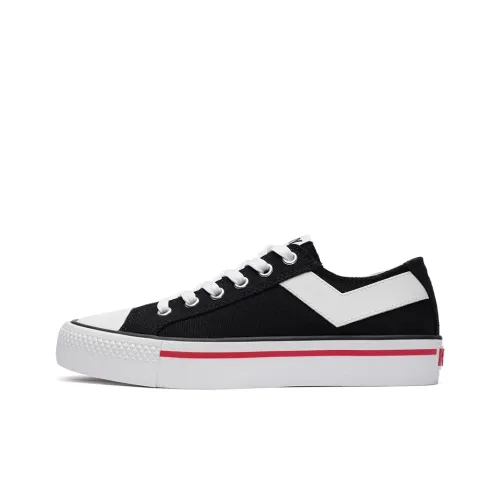 Пони Shooter Low Top Кеды Черные Белые Унисекс