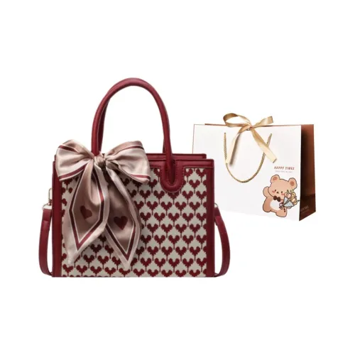 ERANGBEAR Шерстяная сумка для свадьбы сумка для невесты стандартная женская красная