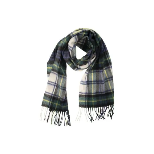 BARBOUR Кашемировые вязаные шарфы для мужчин