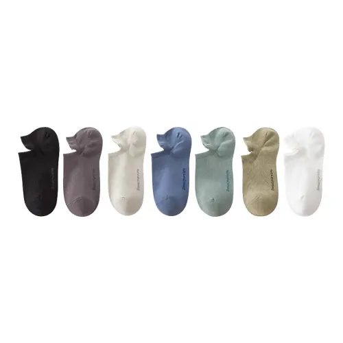 BONAS No Show Носки Мужские 7 Пачек