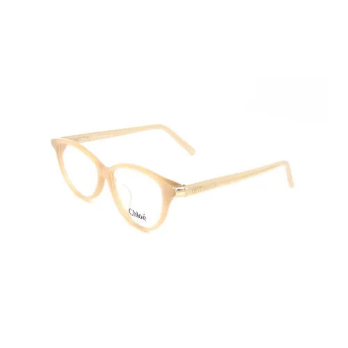 Chloe Нерегулярная форма Оправы для очков Женские Бежевый