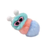 Милый кулечек подвеска - зеленый, мясо, розово-синий