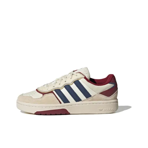 Adidas Originals Courtic Low Топ Кроссовки для скейтбординга Унисекс Бежевый Синий Красный