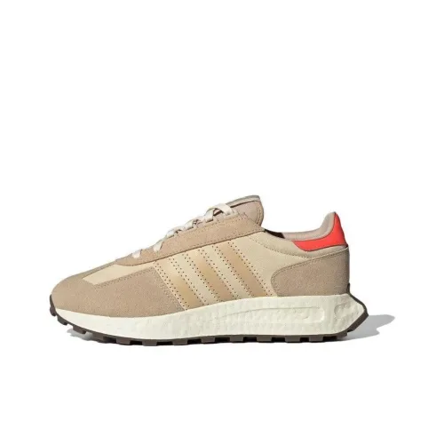 Adidas Originals Retropy E5 Low Топ BOOST Повседневные Беговые Кроссовки Унисекс Бежевые