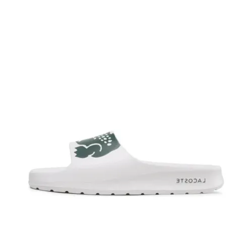 LACOSTE Слипоны Бело-зеленый Женские