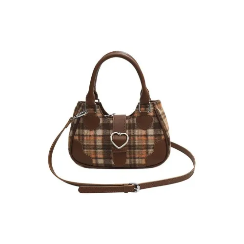 JANE KLAIN Ткань ПУ (полиуретан) Сумка через плечо Сумка Обычная Женская Коричневая Черная