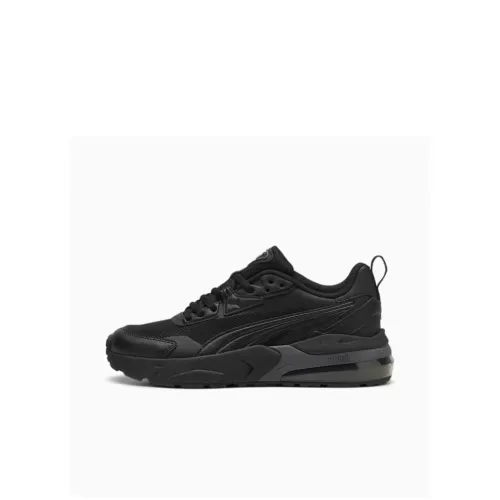 PUMA Vis2k Детская беговая обувь Низкий топ Черный Школьный возраст