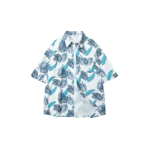 Tropical Leaf Унисекс Рубашки