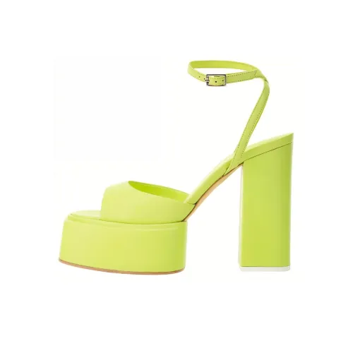 3JUIN Модные Сандалии Женские Зеленые