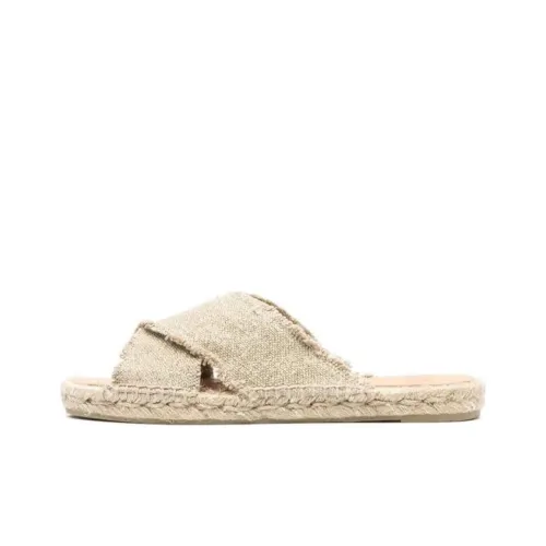 Castañer Слипоны Женские Бежевые