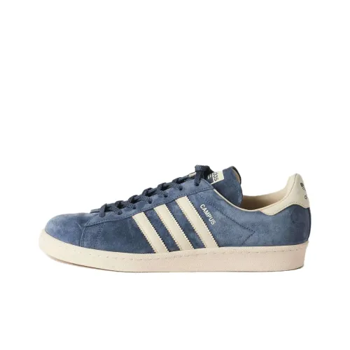 BEAUTY YOUTH x Adidas Originals Campus 80S Slip-Resistant Low Top Скейтборд Кроссовки Unisex Синий Белый