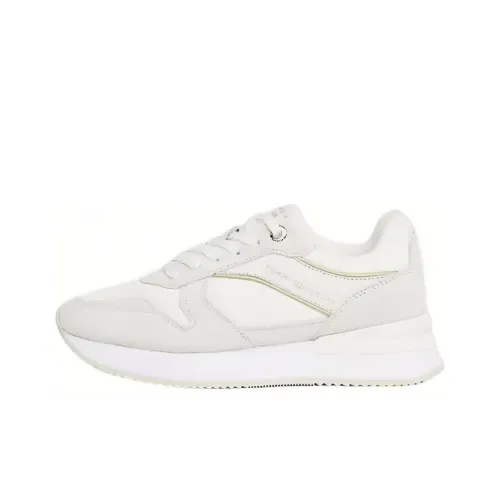 Tommy Hilfiger Низкий Топ Повседневная Обувь Женская Белая