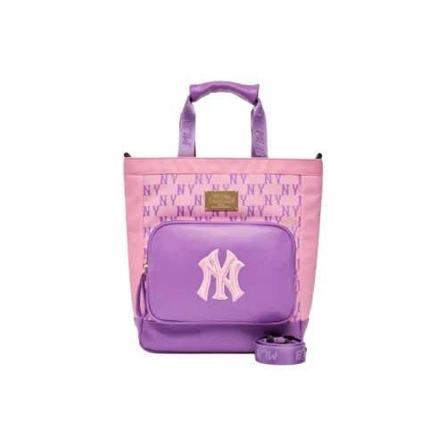 Mlb Base Logo New York Yankees Полиэстер Тот Сумка Сумка для покупок Сумка через плечо Сумка на одно плечо Обычная Детская Розовая
