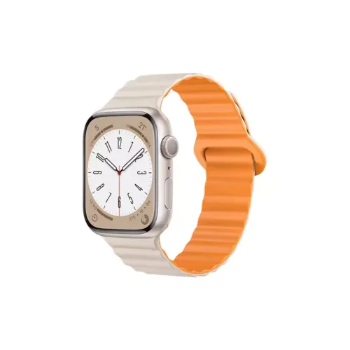 Часы VIBRATE Полоска Apple Совместимость Материал Силикон