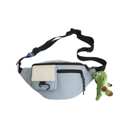 OUZIHUANG Нейлоновая сумка через плечо стандартная унисекс черный синий белый