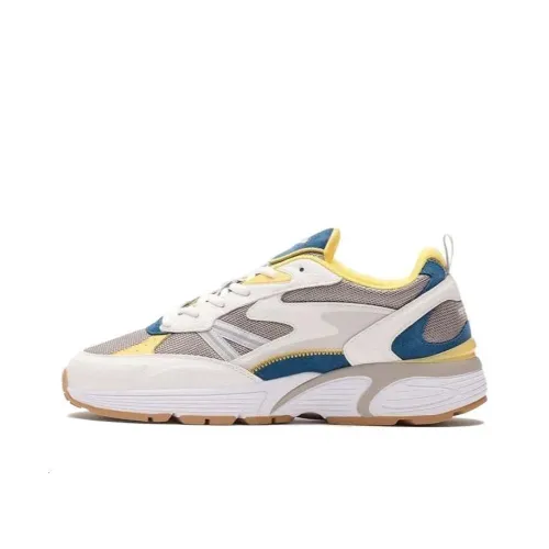 HOFF Амортизация Износостойкий Низкий Топ Повседневная Обувь Мужская Бежево-Синяя