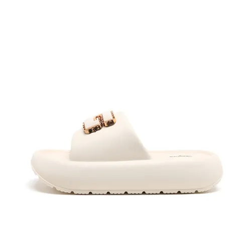 EXULL Q Слипоны Женские Бежевые