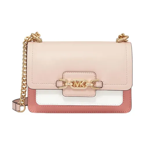 MICHAEL KORS Heather Корова Кожа Сумка через плечо Сумка на плечо Мини Женская Розовая