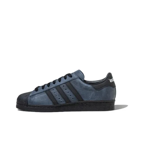 Adidas Originals Superstar 82 Low Топ Скейтборд Кроссовки Унисекс Черный Синий