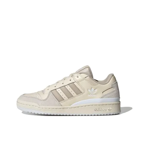 Adidas Originals Forum LOW Cl Легкий Низкий Топ Кроссовки для скейтбординга Унисекс Бежевый